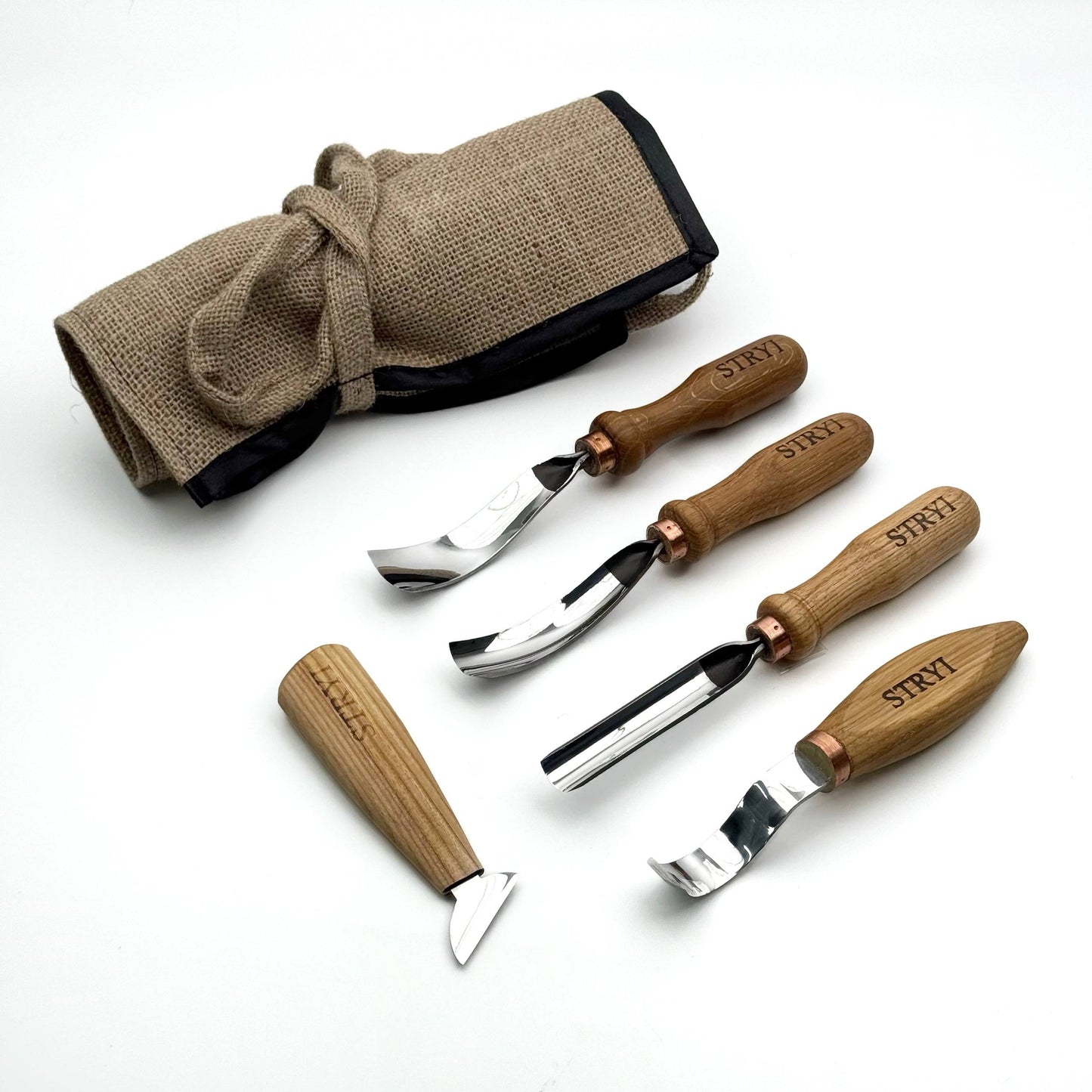 5-Piece Wood Carving Chisel Set | Universal Relief & Deep Carving Tools