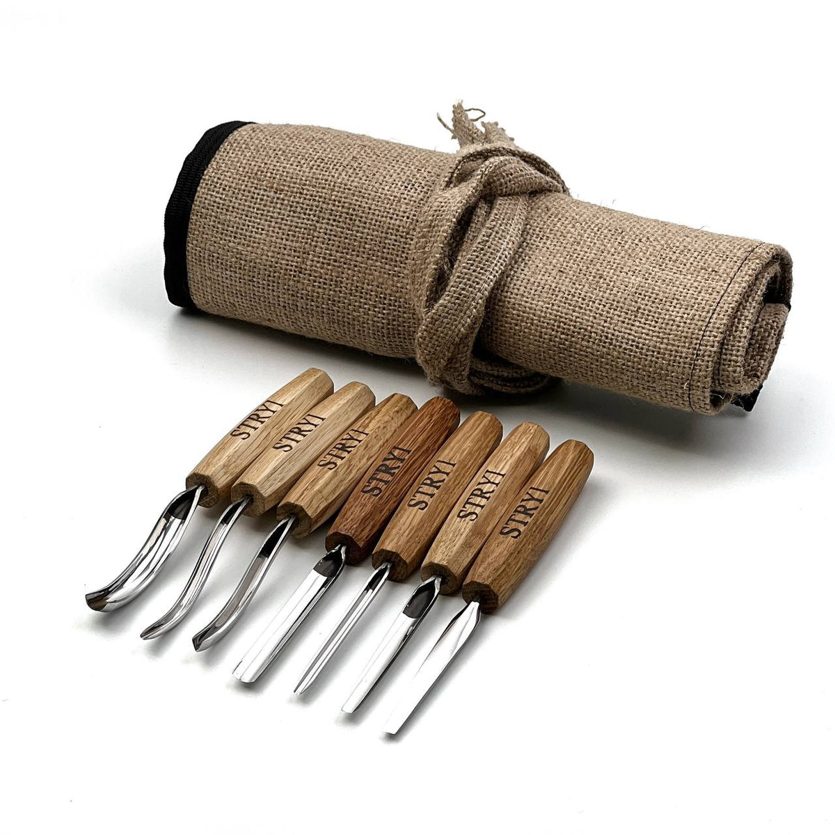 STRYI 7-Piece Compact & Lightweight Wood Carving Set for Beginners & Students