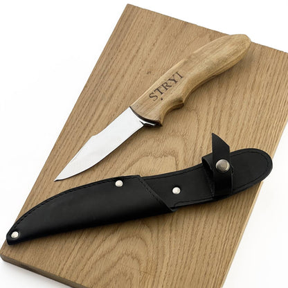 Camp knife STRYI, Green Woodworking Knife, , Outdoor knife