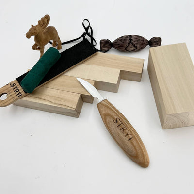 Chip and detailing carving knife 38mm STRYI Profi, Carving knives, Knife for woodcarving