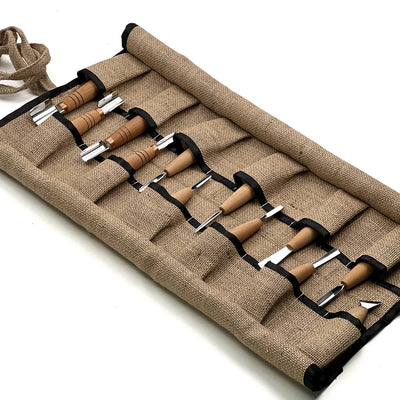 Basic set for woodcarving, Chip carving kit,  Profi, Chip carving tools, Chip carving knives