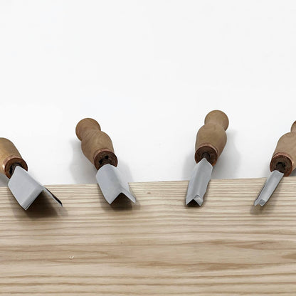 90° Pen-Handle V-Parting Chisel | STRYI-AY Detailer