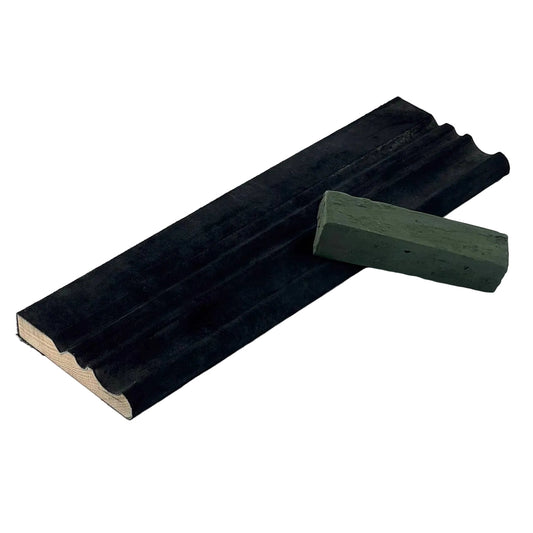 Profile Leather strop 40cm for sharpening, Polishing, Finishing knives, Sharpener for tools