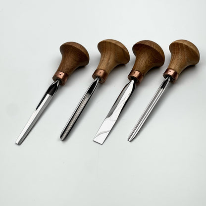 Micro Carving Tools: 4-Piece Palm Set for Whittling & Jewelry