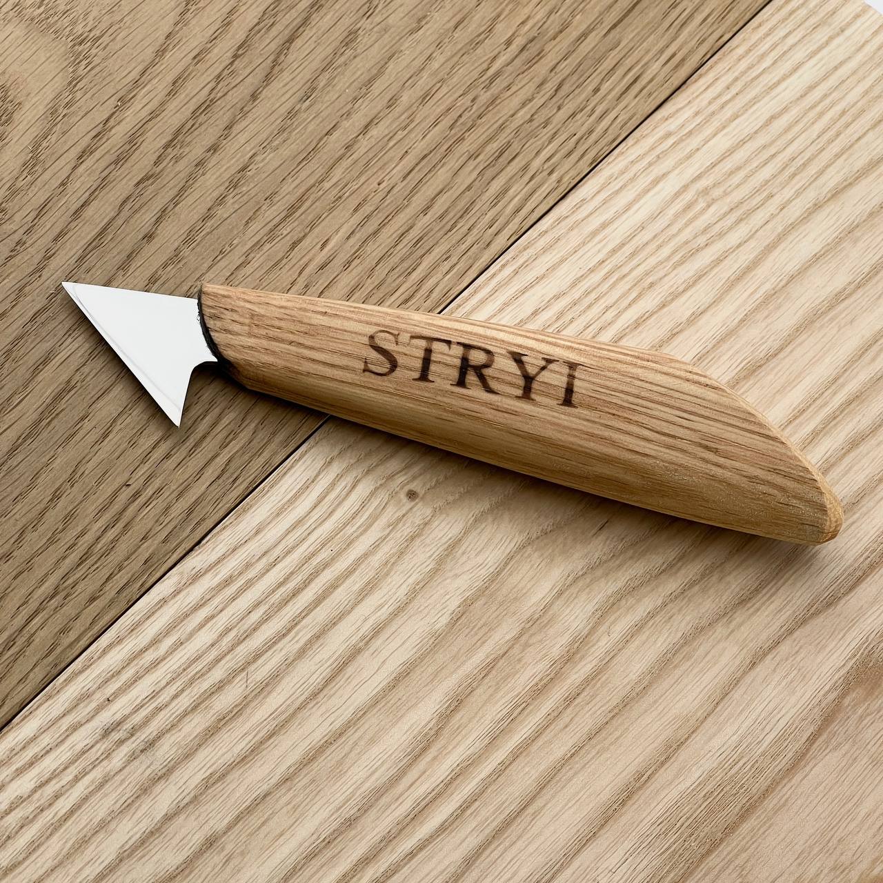 STRYI Profi 1.4 in (35mm) Relief Knife for Wood Carving Knife
