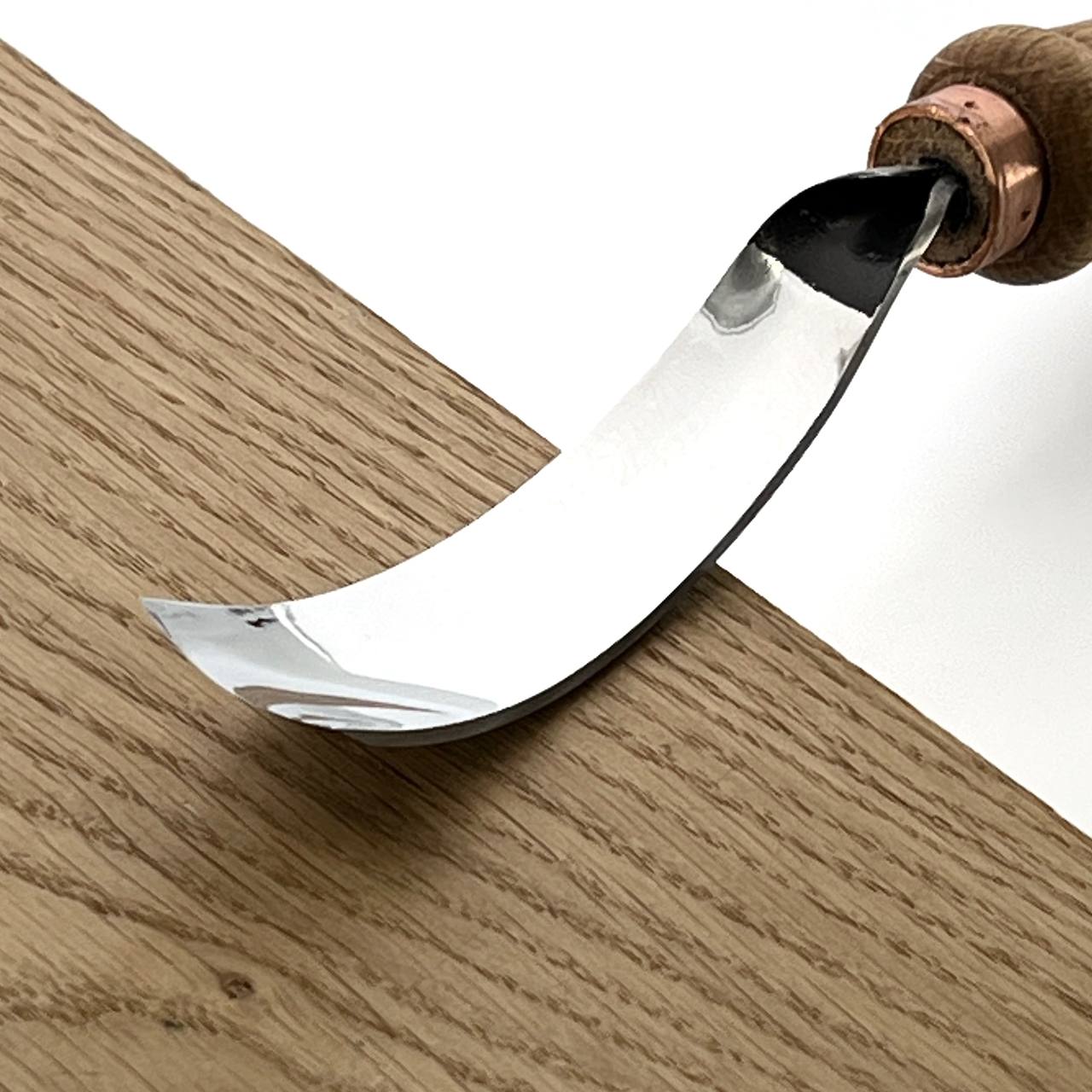 STRYI Profi Profile 7, 1.0 in (25mm)Bent Gouge for Relief and Bowl Carving