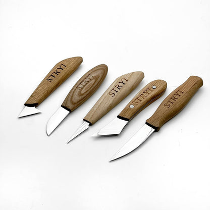 Fine Artistry & Detail Engine: 5-Piece STRYI Profi Knives Set