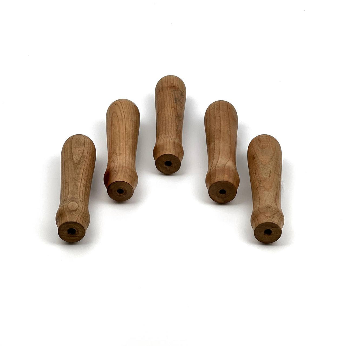 Heavy duty Oak Wood Chisel Handles | Wood Chisel Handles with Double Copper Rings | Reinforced Replacement Grips for Framing