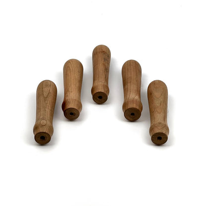 Heavy duty Oak Wood Chisel Handles | Wood Chisel Handles with Double Copper Rings | Reinforced Replacement Grips for Framing