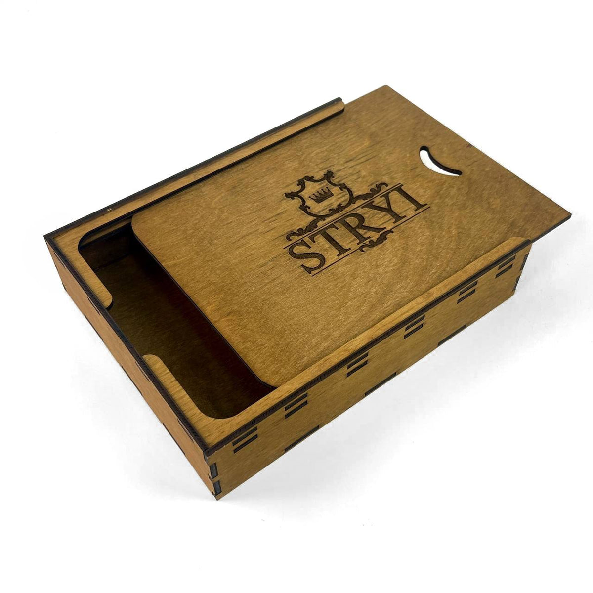 Wooden storage box STRYI for storage tools, Gift packing