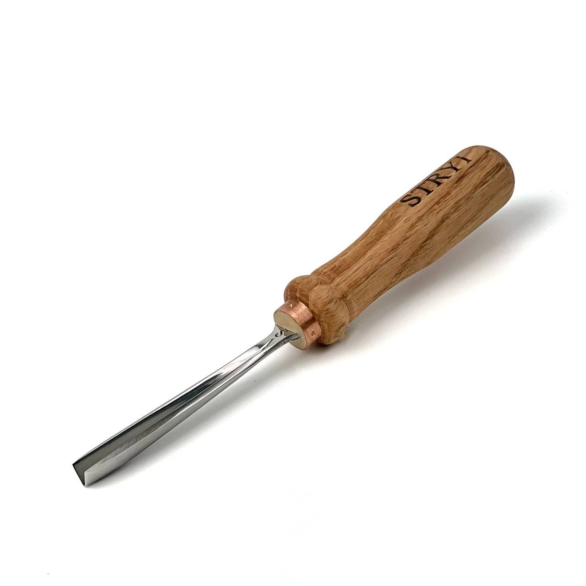 V Gouge 45° STRYI Profi Hand Forged for Detail Wood Carving
