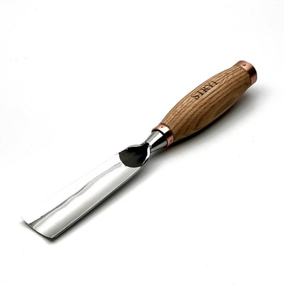 Heavy Duty Gouge, Sweep #5, Hand Forged STRYI Profi — for Sculpting, Furniture Making