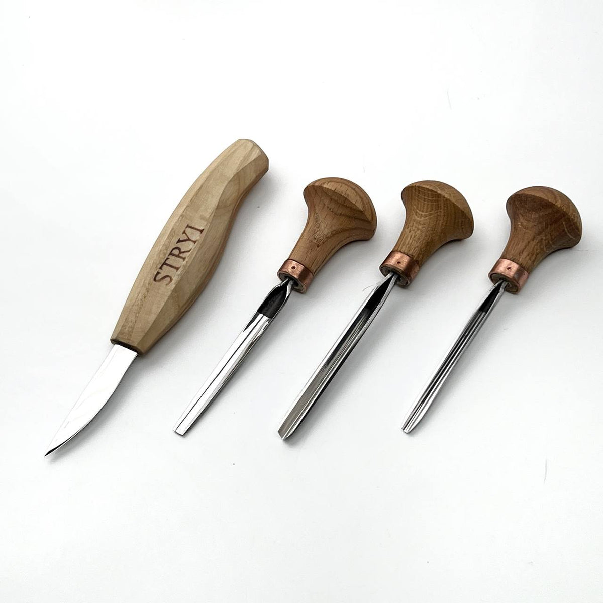 Whittling Kit, 4-Piece, STRYI — for Carving Figures