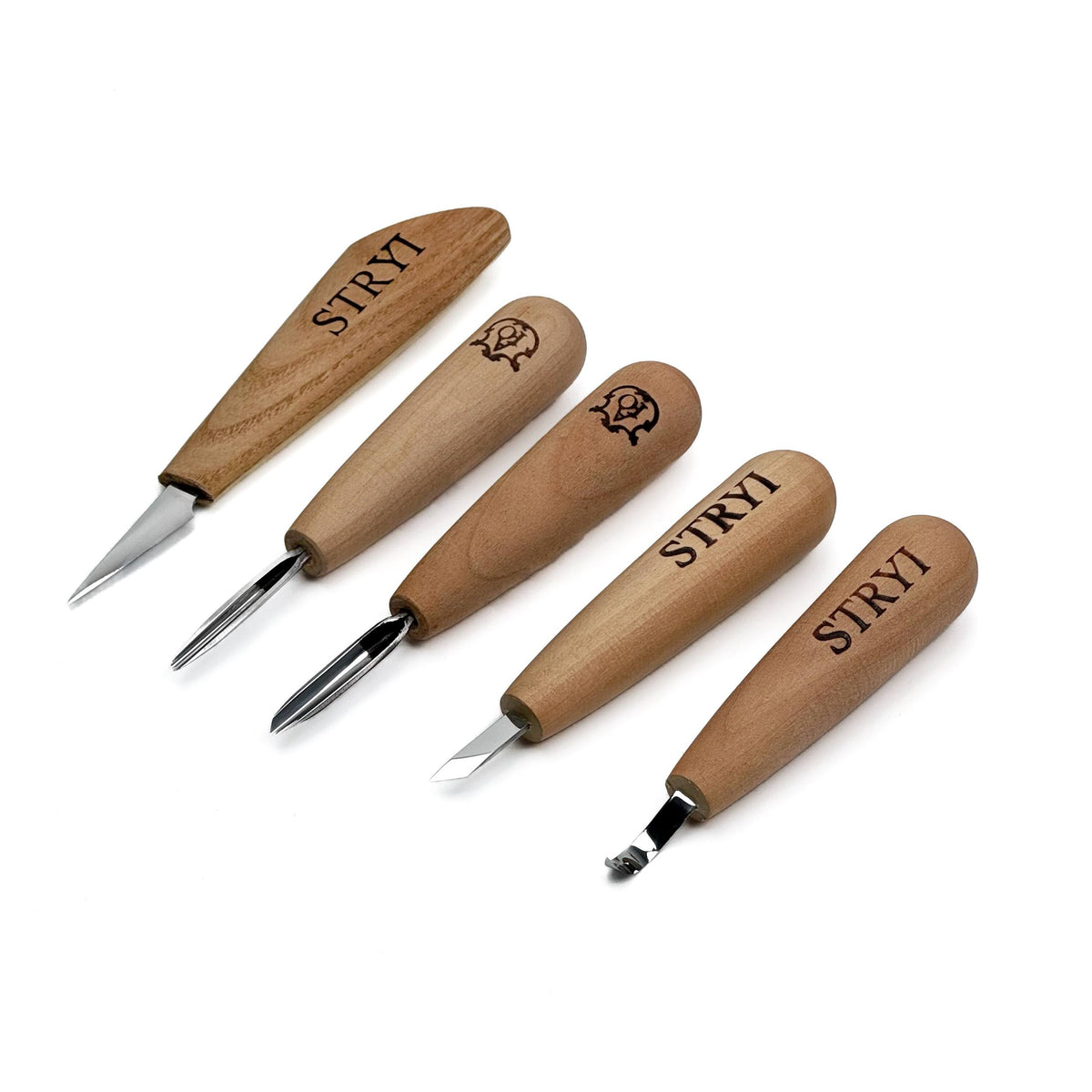 Whittling Kit, Tiny-Sized Chisels, STRYI Profi — for Carving Figurines