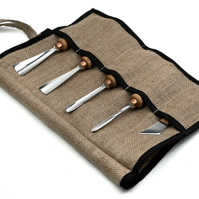 Relief Carving Tool Set, 5-Piece STRYI Profi Kit for Fine Ornament
