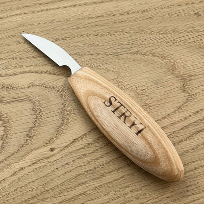 Chip and detailing carving knife 38mm STRYI Profi, Carving knives, Knife for woodcarving
