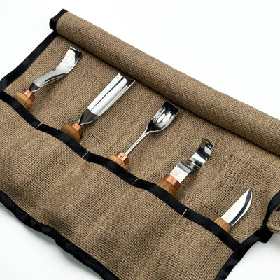 Spoon and kuksa carving kit, Bowl carving set, Stryi carving toolkit