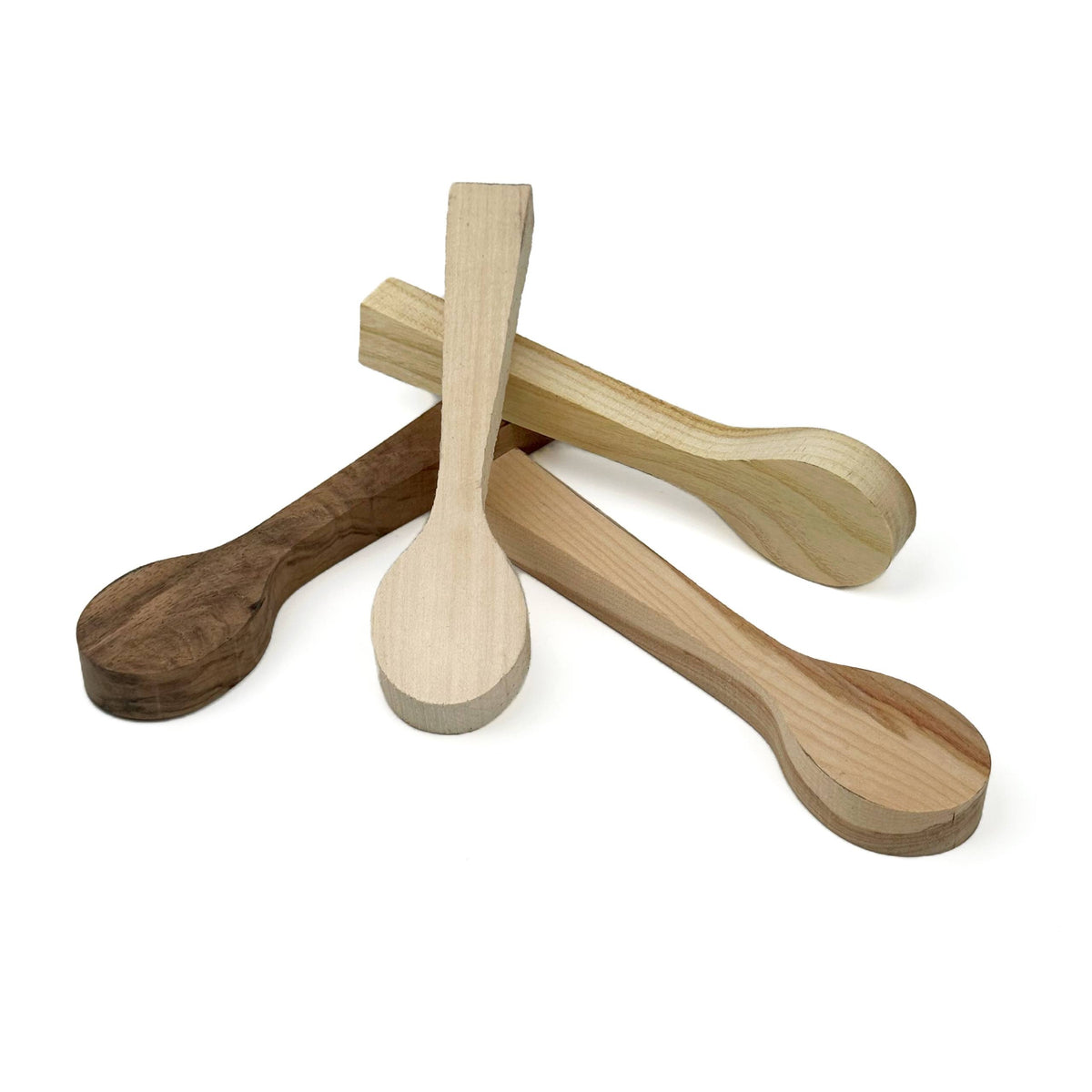 Spoon Blanks and Kuksa Blank Set, Basswood blank supplies