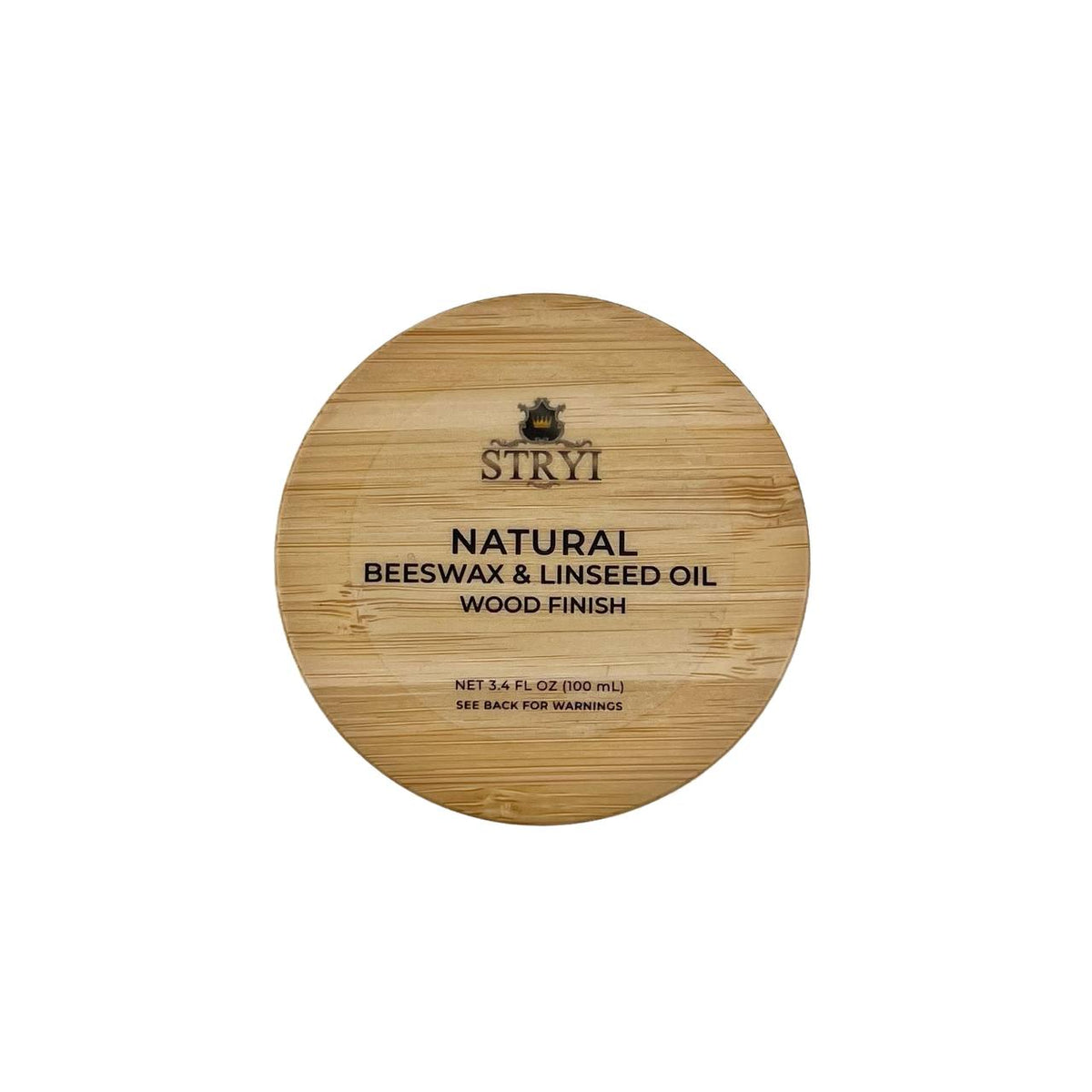 Natural Wood Wax STRYI Finish for Protecting Handmade Items