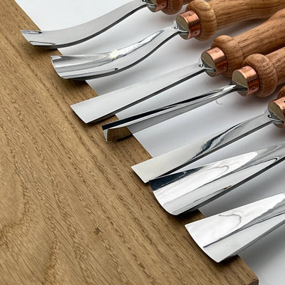 STRYI Hand-Forged Relief Carving Set | The 7-Piece Professional Relief