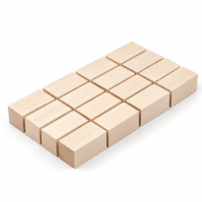 Large Basswood Carving Blocks Set, 5×5×10 cm (2 x 2 x 4 in),