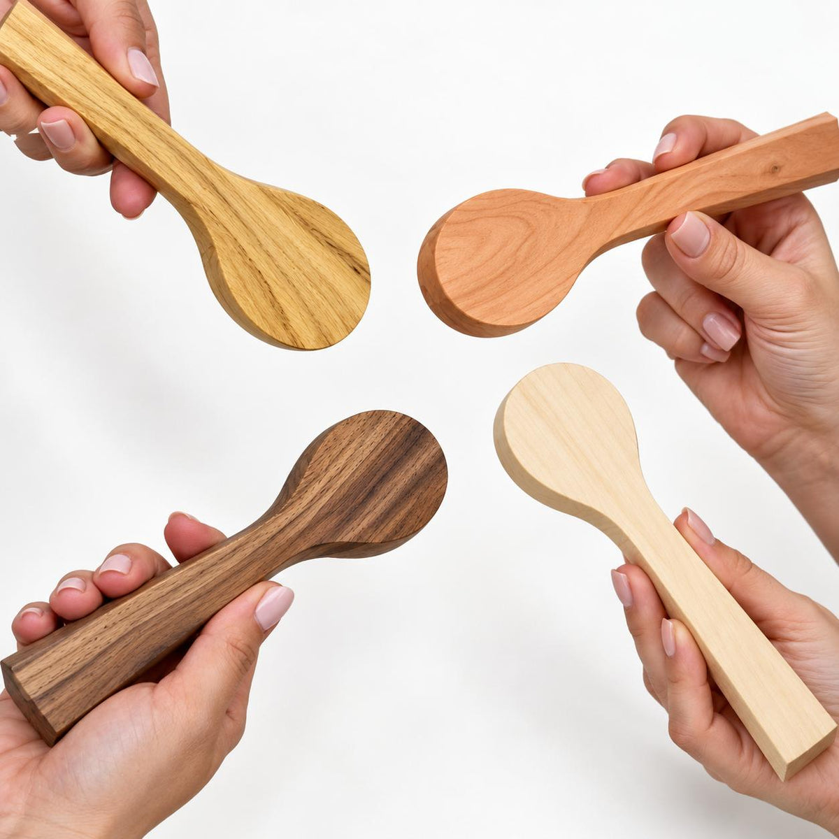 Basswood Spoon and Kuksa Blanks Set STRYI for Wood Carving