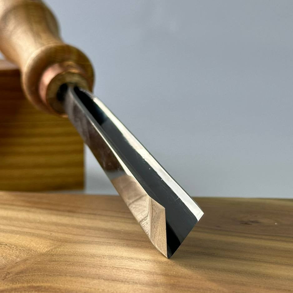 V-parting chisel 45 degree, Woodcarving V-tool STRYI Profi, Carving ...