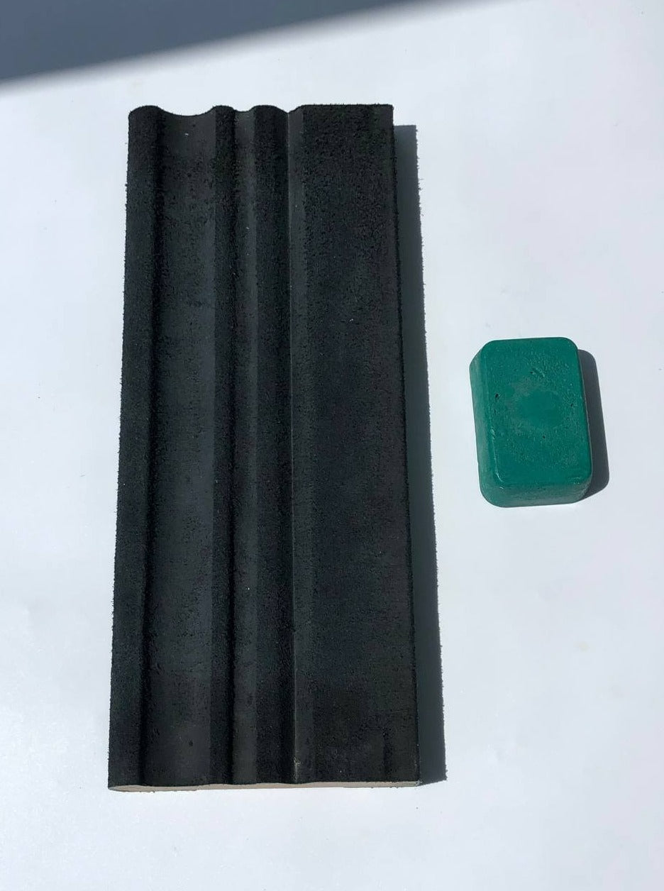 Profile leather strop 30cm for sharpening, Sharpening tools, Finishing knives, Sharpening