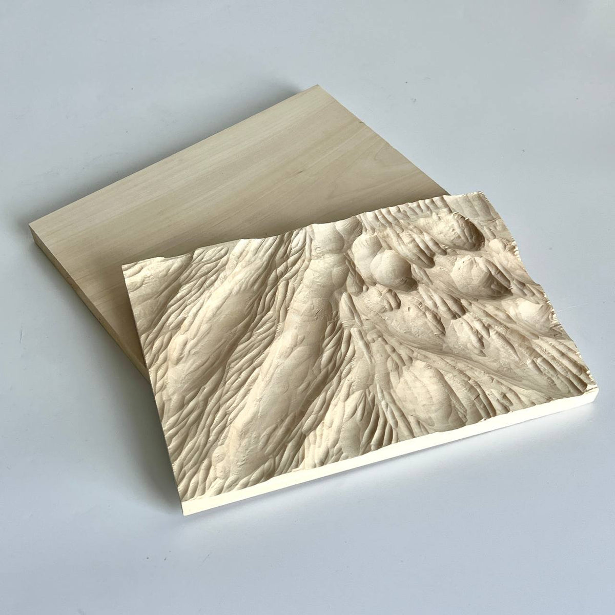 Basswood board for carving 30*20*2cm, Wood blank for wood carving, decoration, scrapbooking, practice board