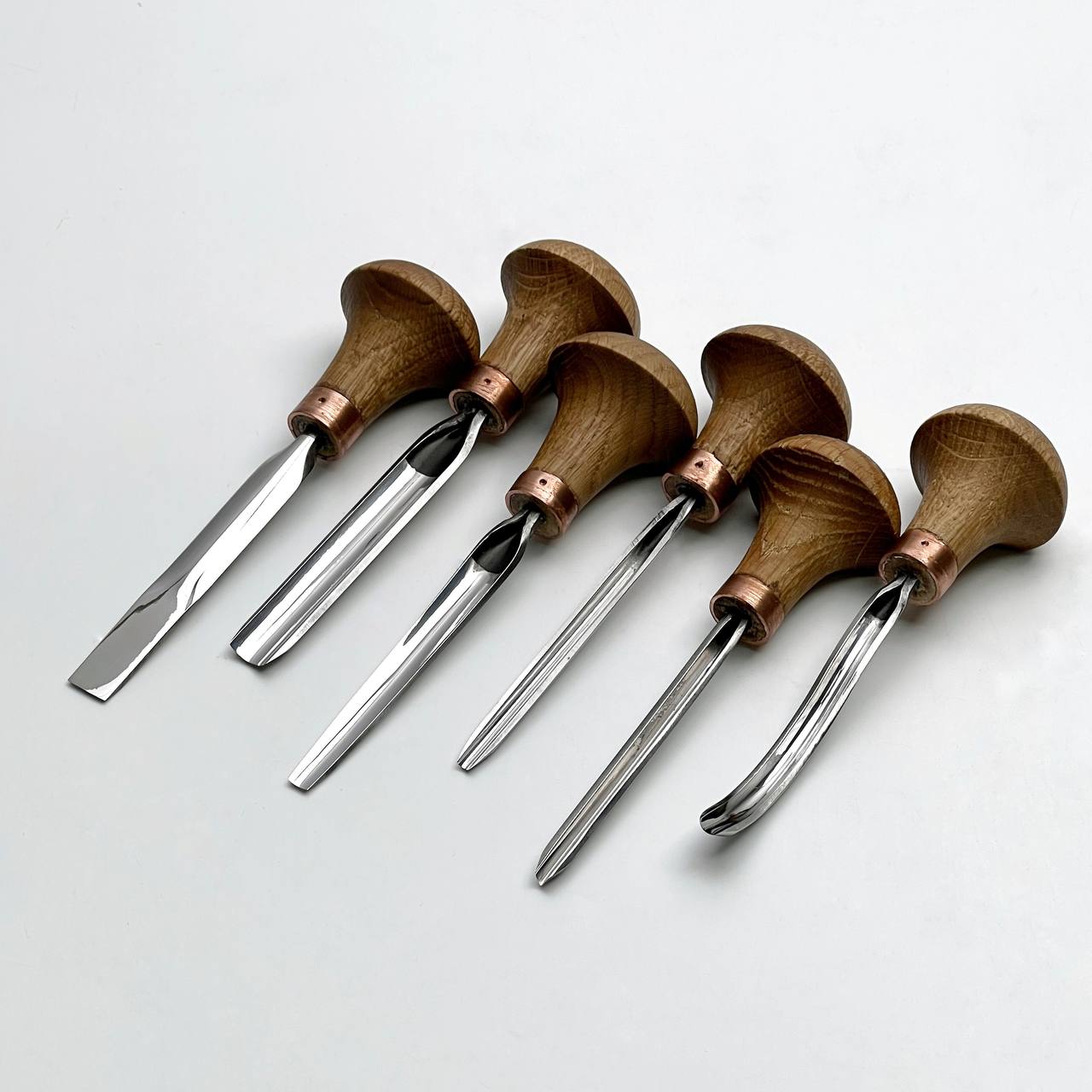 Fine Detail: 6-Piece Professional Relief Carving Set