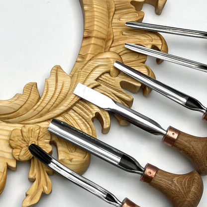 Fine Detail: 6-Piece Professional Relief Carving Set
