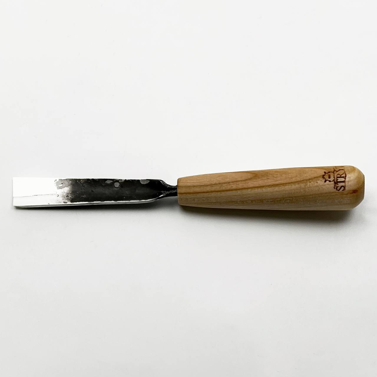 Gouge profile #7, unpolished woodcarving chisel STRYI Standart, sloping gouge