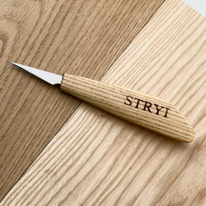 STRYI Profi 1.6 in (40mm) Detail Knife for Wood Carving Knife