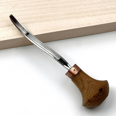 Palm Bent Gouge #9 Sweep  STRYI Detail Palm Tools
