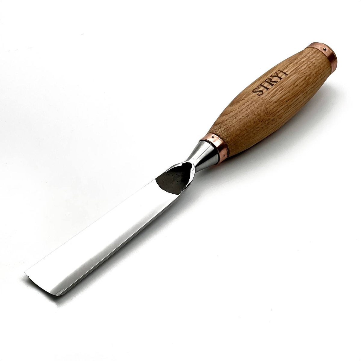 Heavy Duty Gouge, Sweep #5, Hand Forged STRYI Profi — for Sculpting, Furniture Making