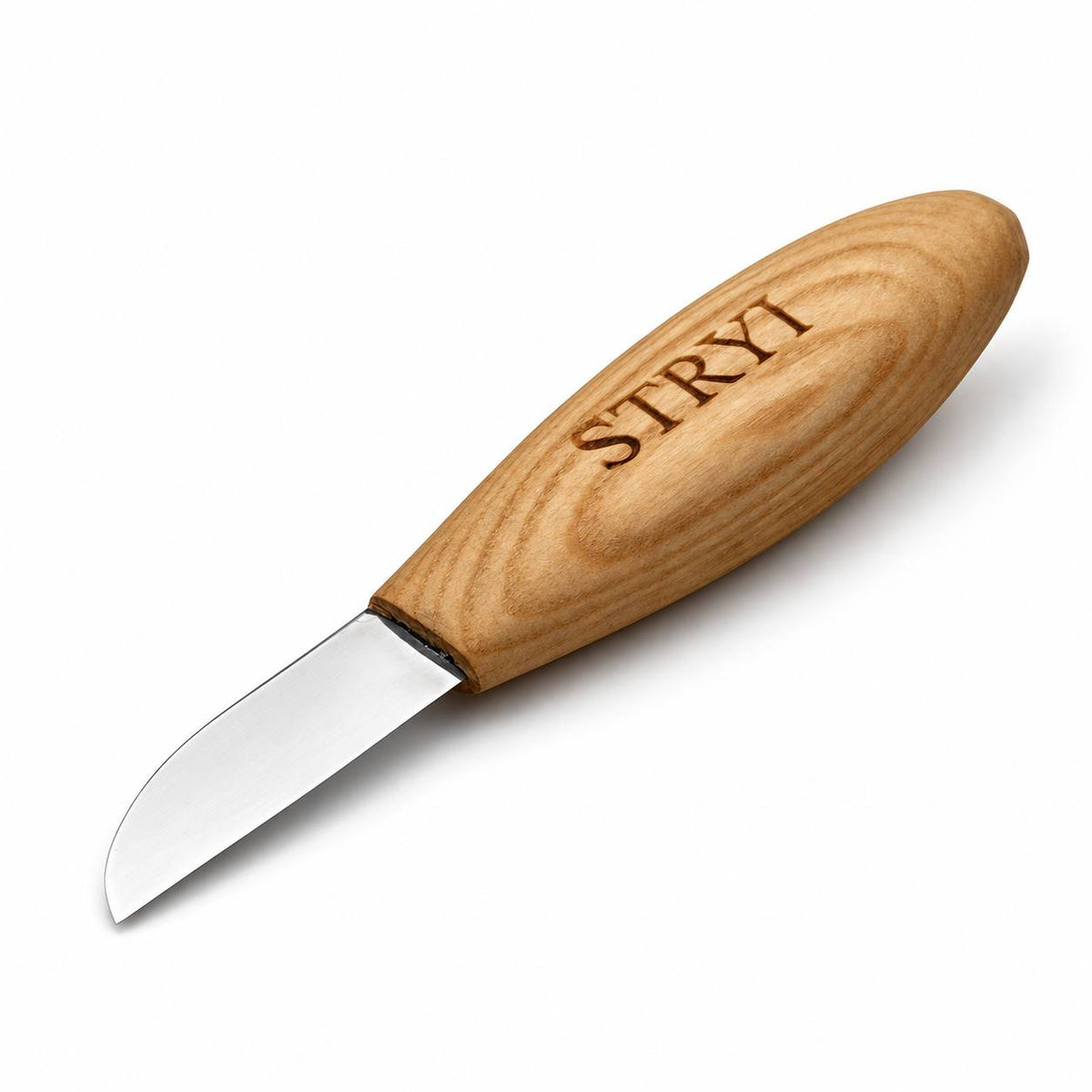 Carving Knife, 50mm Blade, Sloyd/Whittling Knife STRYI Profi — for Woodcarving
