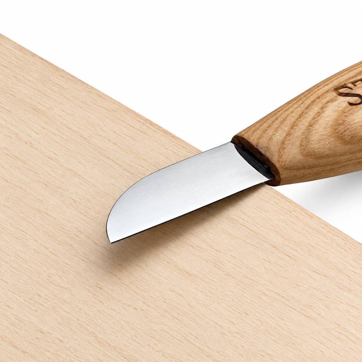 Carving Knife, 50mm Blade, Sloyd/Whittling Knife STRYI Profi — for Woodcarving
