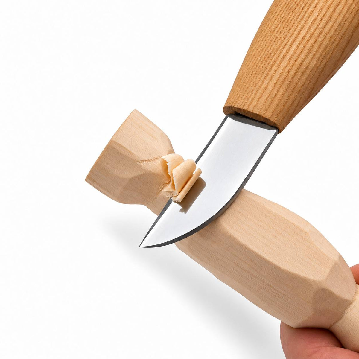 Carving Knife, 50mm Blade, Sloyd/Whittling Knife STRYI Profi — for Woodcarving
