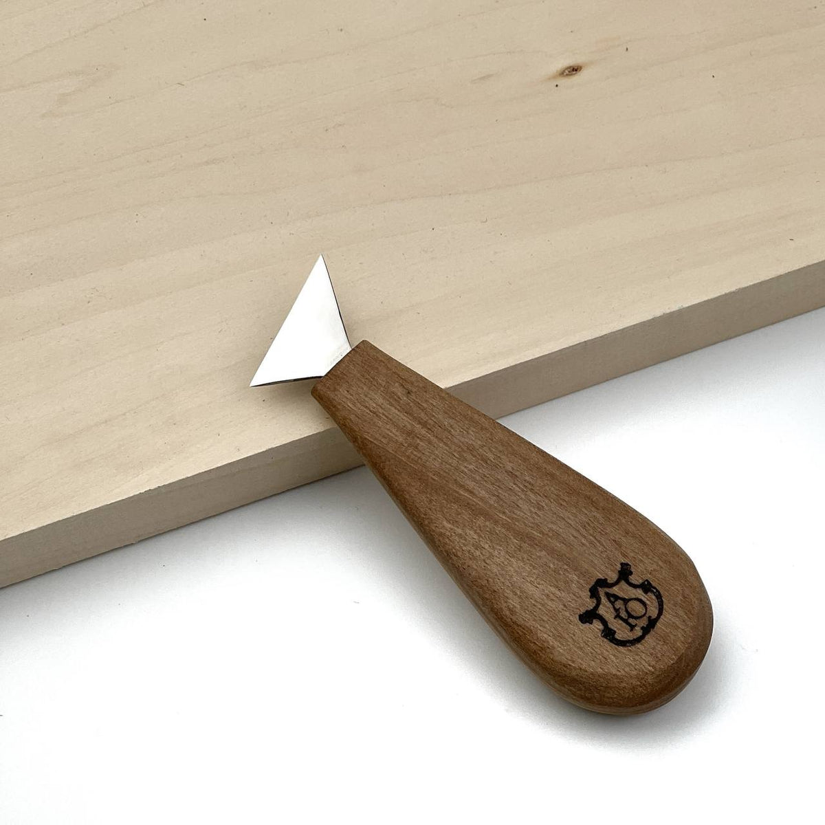 Chip Carving Knife 1.2" (30mm) STRYI AY for Geometric Patterns