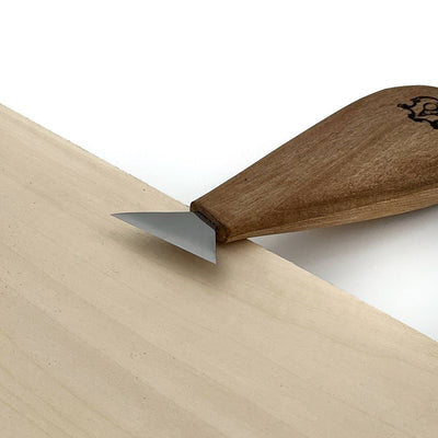 Chip Carving Knife 1.2" (30mm) STRYI AY for Geometric Patterns
