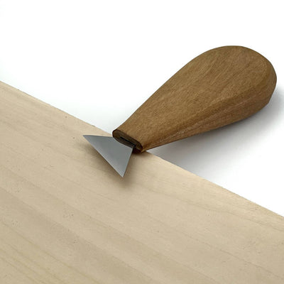 Chip Carving Knife 1.2" (30mm) STRYI AY for Geometric Patterns