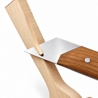 Carving Knife, 40mm Blade, Skewed Carving Knife STRYI Profi — for Sculpting
