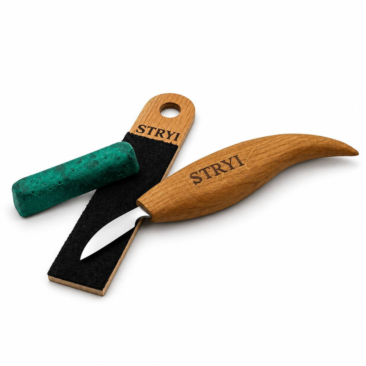 Chip and detailing carving knife 38mm STRYI Profi, Carving knives, Knife for woodcarving