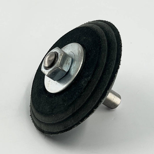 Leather disk 70mm V-shaped, Leather Stropping Wheel – Sharpness for V-Tools