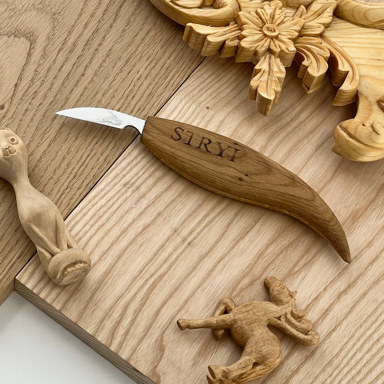 STRYI Profi 1.5 in (38mm) Detailing Knife for Wood Carving Knife