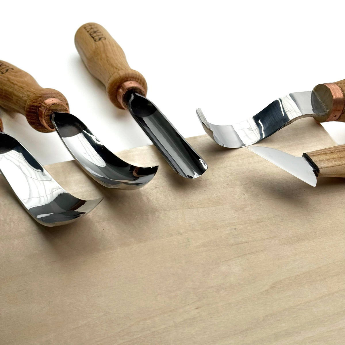 5-Piece Wood Carving Chisel Set | Universal Relief & Deep Carving Tools