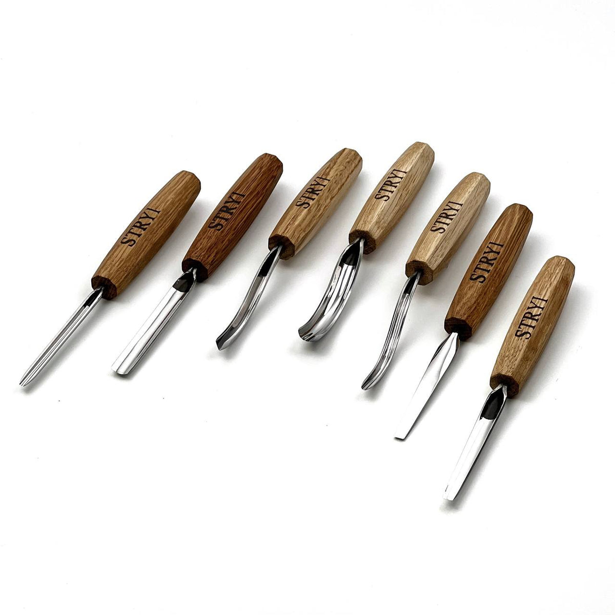 STRYI 7-Piece Compact & Lightweight Wood Carving Set for Beginners & Students