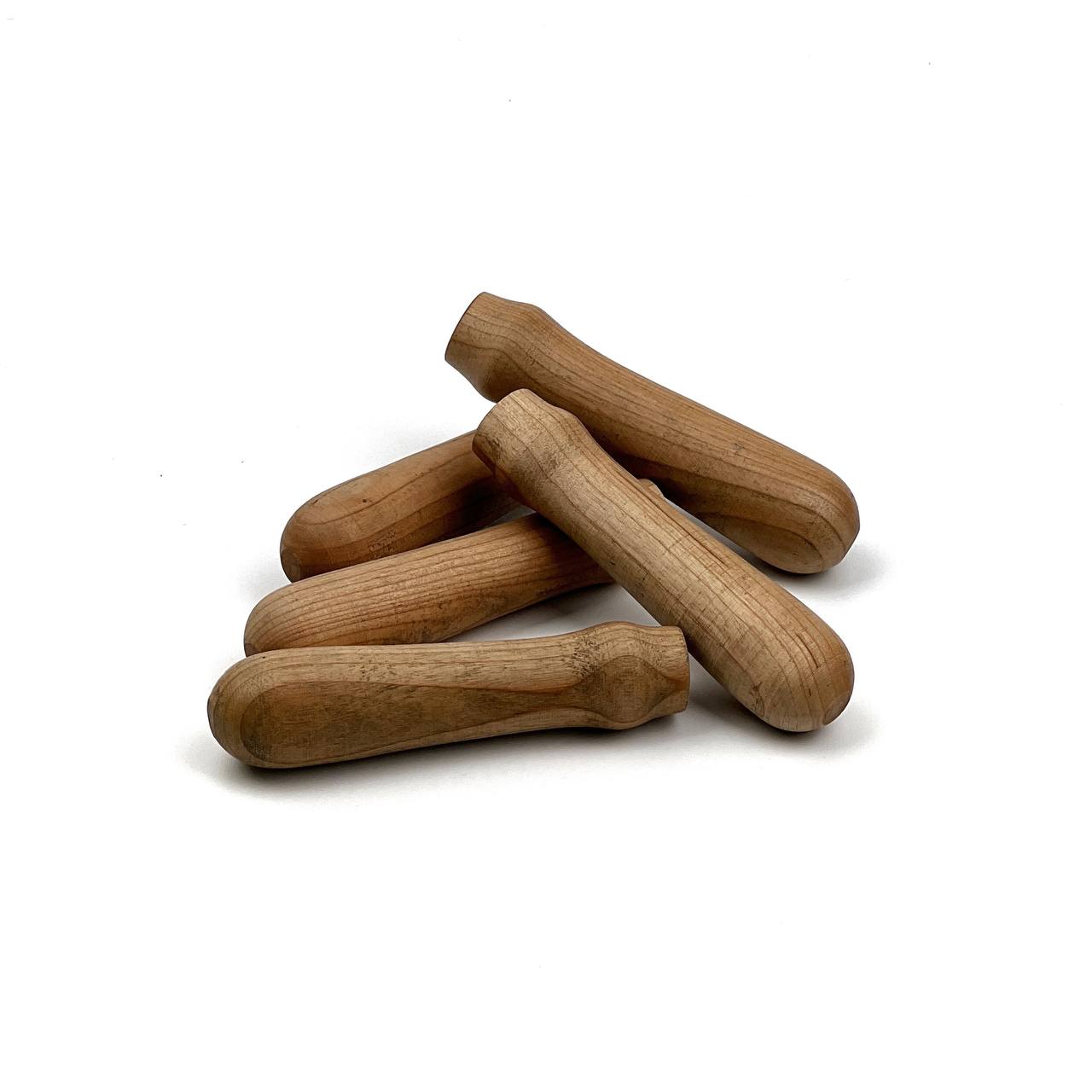 Heavy duty Oak Wood Chisel Handles | Wood Chisel Handles with Double Copper Rings | Reinforced Replacement Grips for Framing
