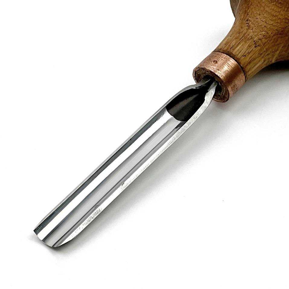 Palm carving tool STRYI Profi sweep #8, Linocutting tool, block cutters, burin graver tool