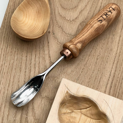 Wood Carving Kit 7 pcs, Chisels and Gouges  STRYI Profi, Versatile Carving Set